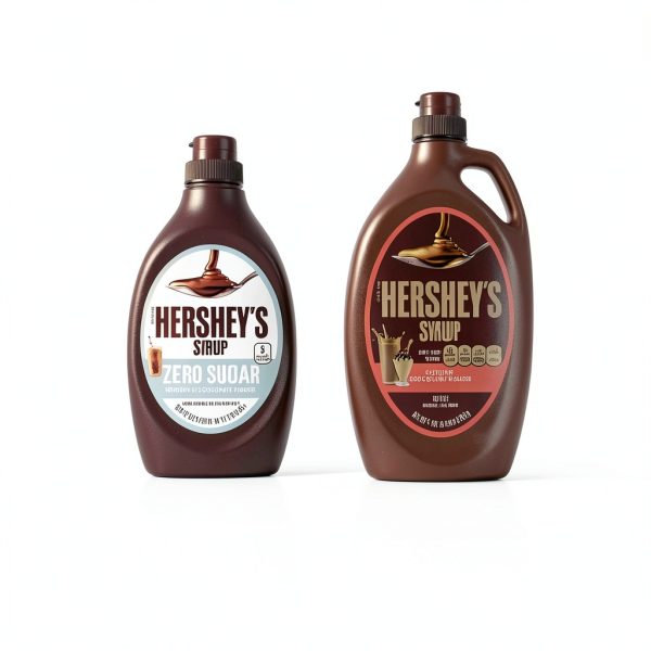 Hersheys Zero Sugar Chocolate Syrup 17.5 Ounce Bottle-3