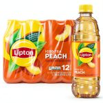 Lipton Iced Tea Peach Black Tea Pack of 12 Bottles-0