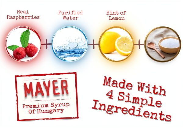 Mayer Szörp Raspberry Syrup Artisanal Hungarian Dessert-3