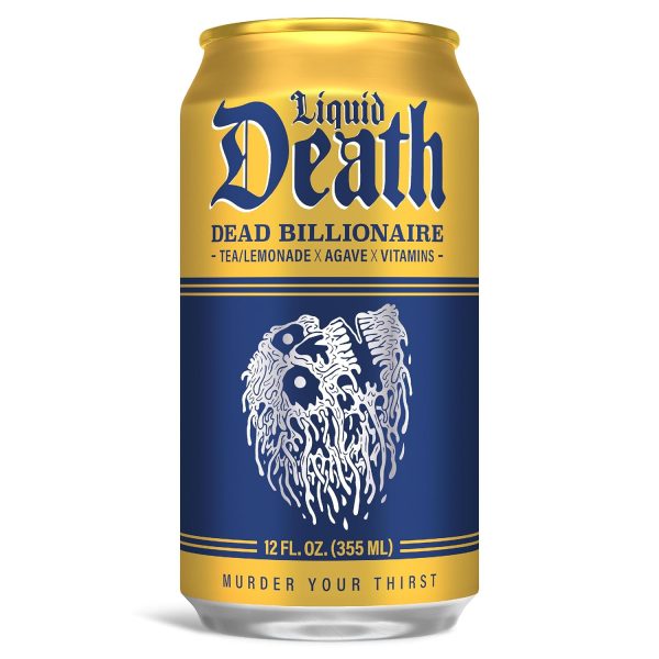 Liquid Death Iced Tea Low Sugar Caffeine B Vitamins-2