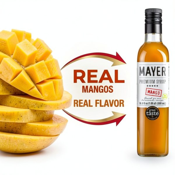 Mayer Mango Syrup Premium Beverage Enhancer Hungarian-2