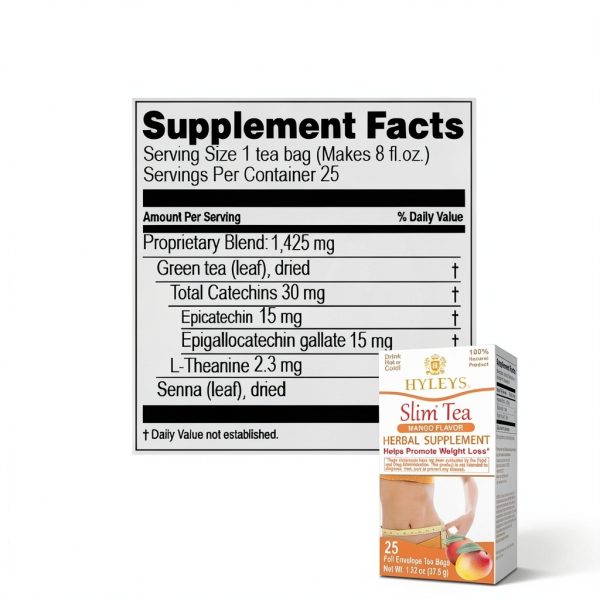 Hyleys Slim Tea Herbal Weight Loss Green Tea Senna Blend-10
