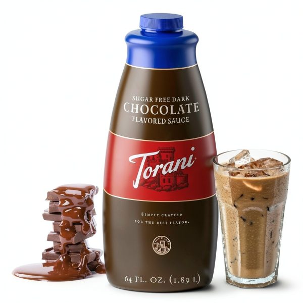 Torani Sugar Free Chocolate Sauce Syrup Keto Friendly-2