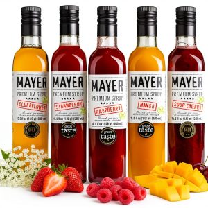 Mayer artisanal syrups natural flavors cocktail coffee vegan-0