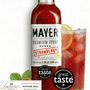 Mayer Szörp Hungarian Strawberry Syrup Natural Artisanal-0
