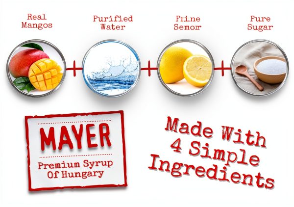 Mayer Mango Syrup Premium Beverage Enhancer Hungarian-3