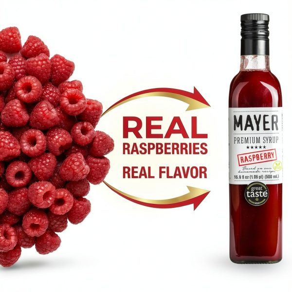 Mayer Szörp Raspberry Syrup Artisanal Hungarian Dessert-2