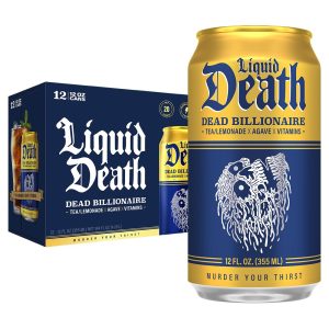Liquid Death Iced Tea Low Sugar Caffeine B Vitamins-0