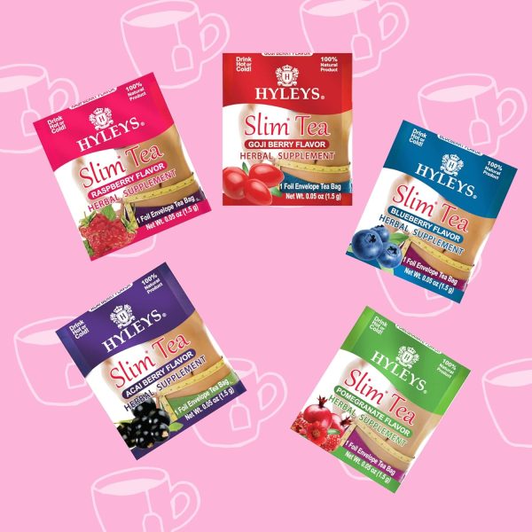 Hyleys Slim Tea Green Tea Senna Weight Loss Detox-5