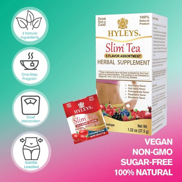 Hyleys Slim Tea Green Tea Senna Weight Loss Detox-6