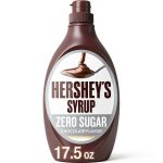 Hersheys Zero Sugar Chocolate Syrup 17.5 Ounce Bottle-0