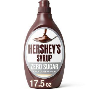 Hersheys Zero Sugar Chocolate Syrup 17.5 Ounce Bottle-0