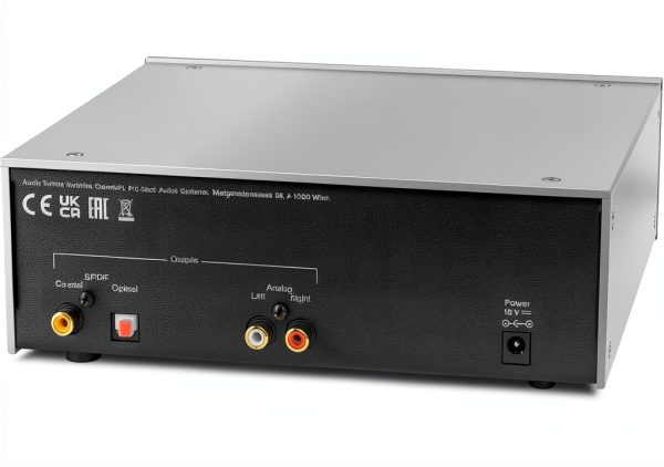 Pro-Ject CD Player with Aluminium Housing and DAC-2
