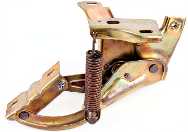 APDTY 144193 Hood Hinge w/Spring Compatible With Left Driver-Side 61-66 Ford PU-1