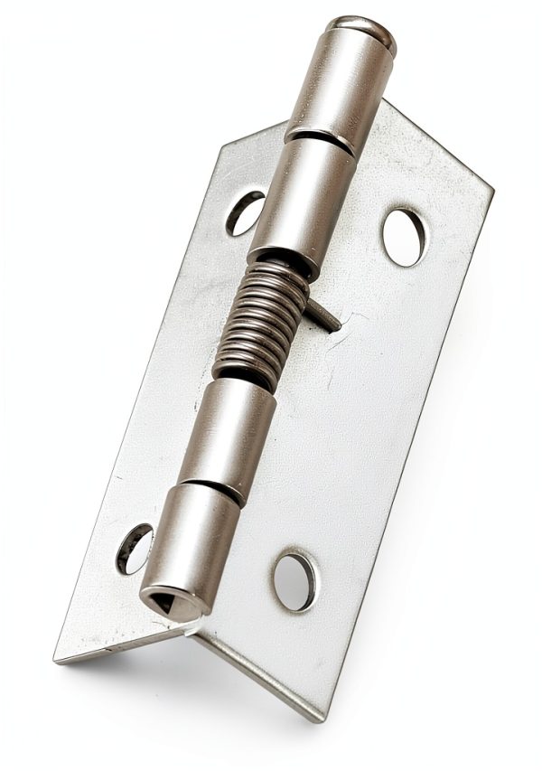 Stainless Steel Spring Hinge QWORK 304 2" Self Opening Pack of 10-1