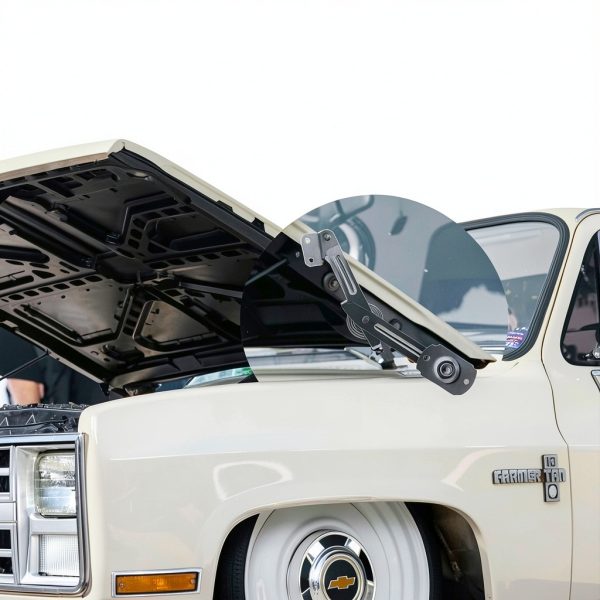 Hood Hinge With Spring, Compatible with Chevy/GMC Truck 1981-87 - Driver Side-4