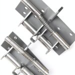 Door Closing 90 Degree Hinge Buffer Spring Ywmsfl Silver 2 Pcs-0