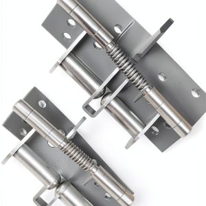 Door Closing 90 Degree Hinge Buffer Spring Ywmsfl Silver 2 Pcs-0