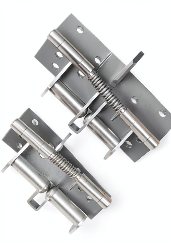 Door Closing 90 Degree Hinge Buffer Spring Ywmsfl Silver 2 Pcs-0