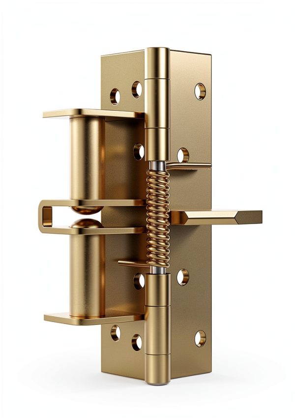 Door Closing 90 Degree Hinge Buffer Spring Ywmsfl Silver 2 Pcs-7