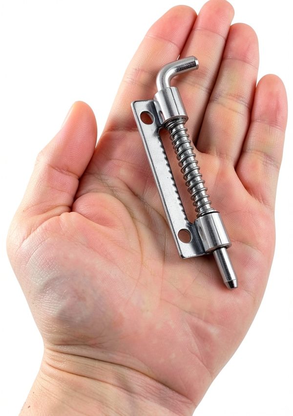 JianLing 304 Stainless Steel Spring Hinge Shaft for Cabinet Doors 84mm-3