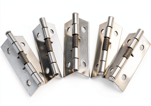 Stainless Steel Spring Hinge QWORK 304 2" Self Opening Pack of 10-2