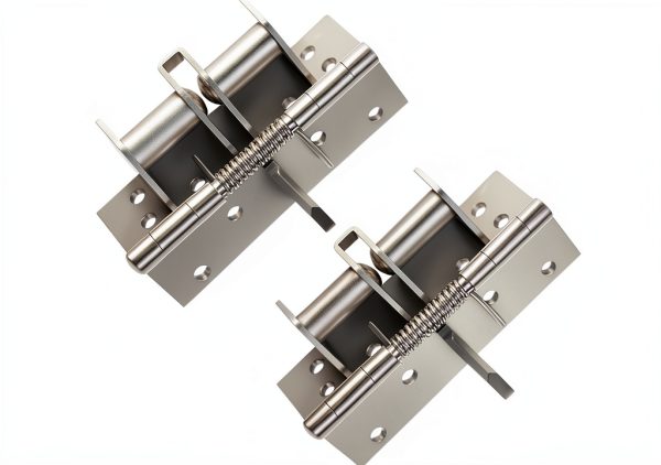 Door Closing 90 Degree Hinge Buffer Spring Ywmsfl Silver 2 Pcs-6