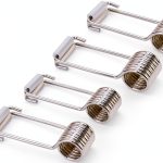Spring Hinge Door Closer Asixxsix 4 Pack Stainless Steel Universal-0