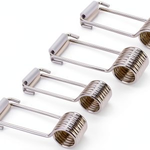Spring Hinge Door Closer Asixxsix 4 Pack Stainless Steel Universal-0
