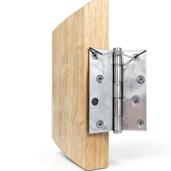 Self Opening Door Hinge Spring Numano 4PCS Steel for 1/2" & 5/8" Doors-2