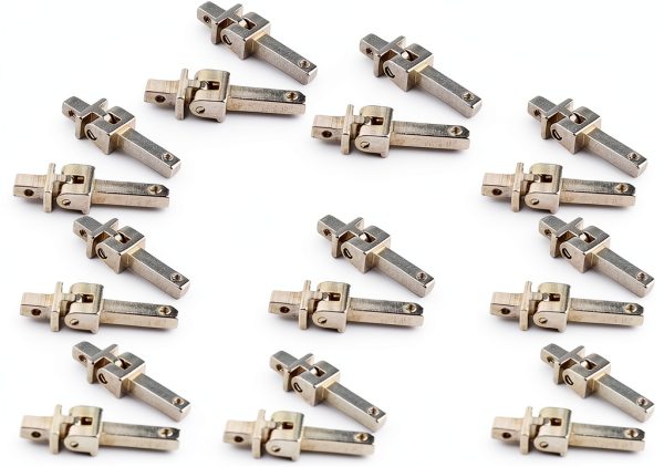 10 Sets Replacement Eyewear Hinge, Great Spring Hinge Sunglasses, Plastic Eyewear Glasses Parts-0